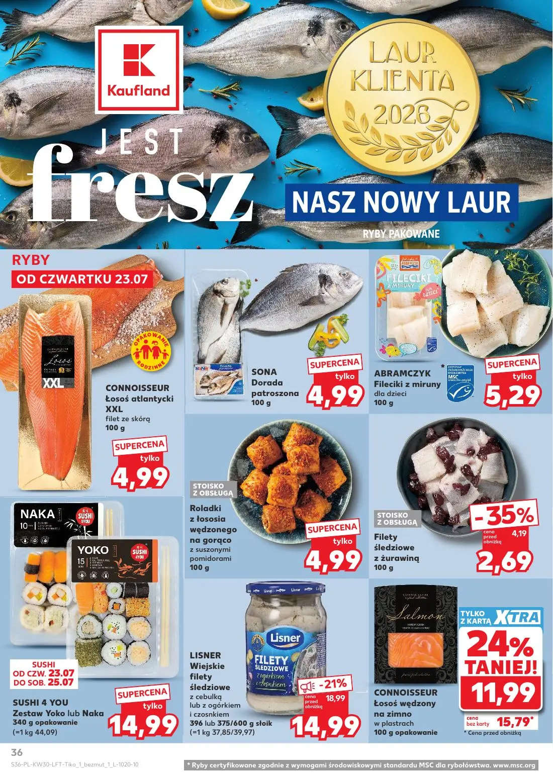 gazetka promocyjna Kaufland Jest fresz - Strona 36