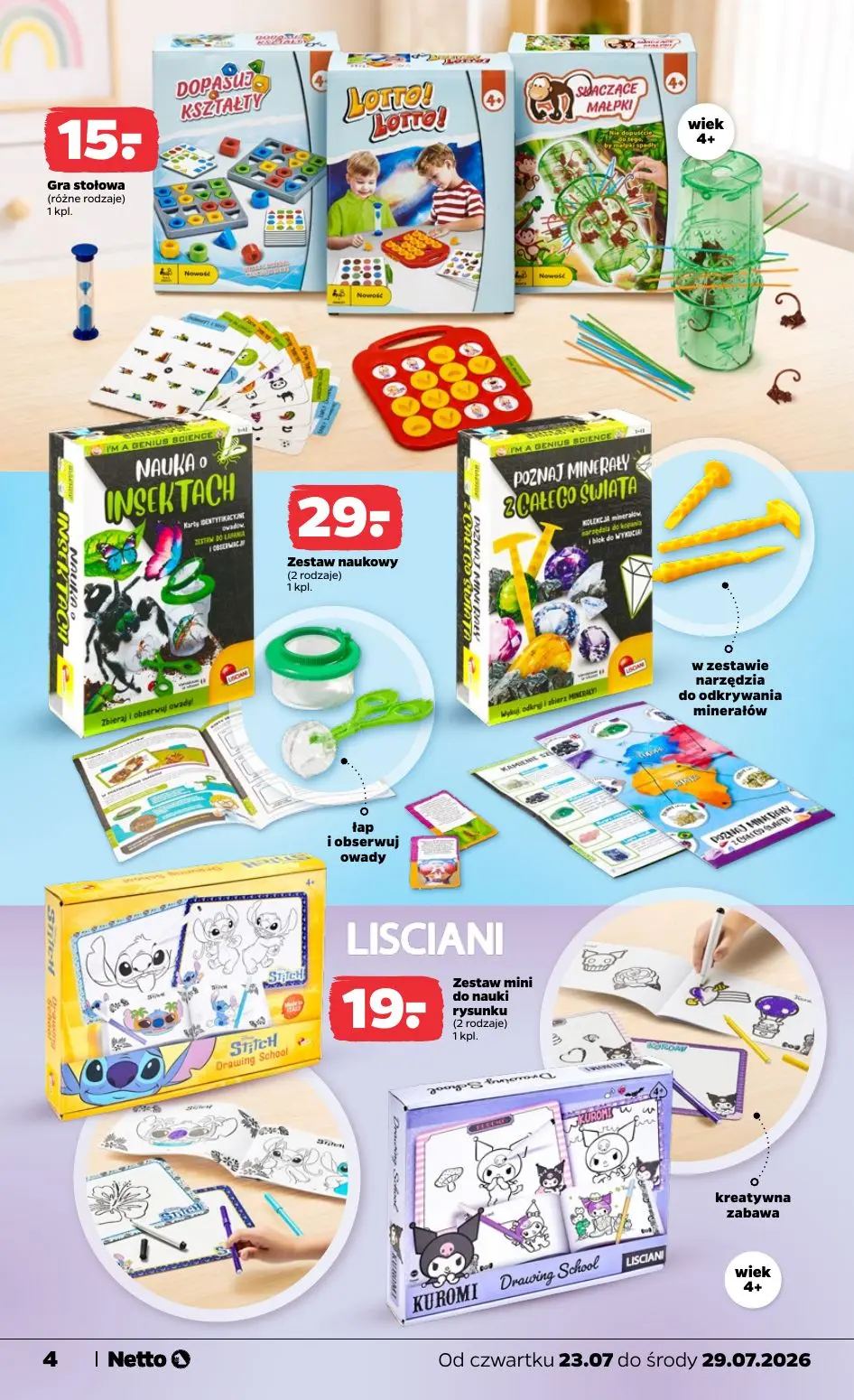 gazetka promocyjna NETTO Temat tygodnia: odzież i nie tylko - Strona 4