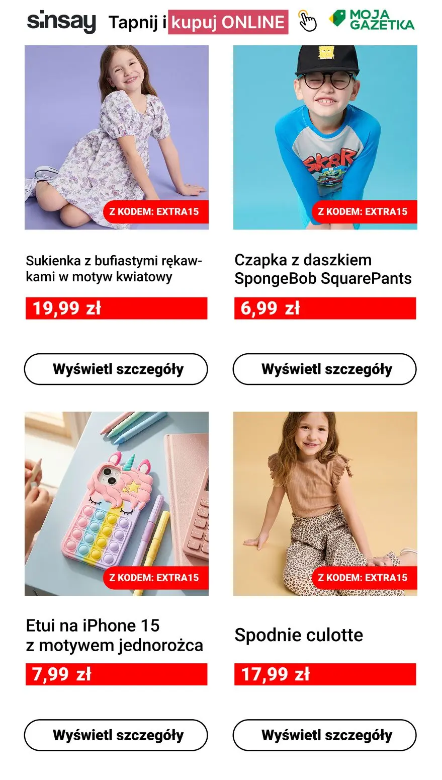 gazetka promocyjna Sinsay 💛 OKAZJA! EXTRA -15% ☀️ - Strona 10