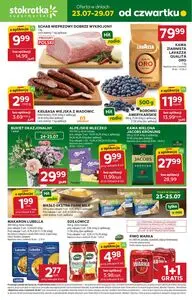 Gazetka promocyjna Stokrotka Supermarket, ważna od 2026-07-23 do 2026-07-29.