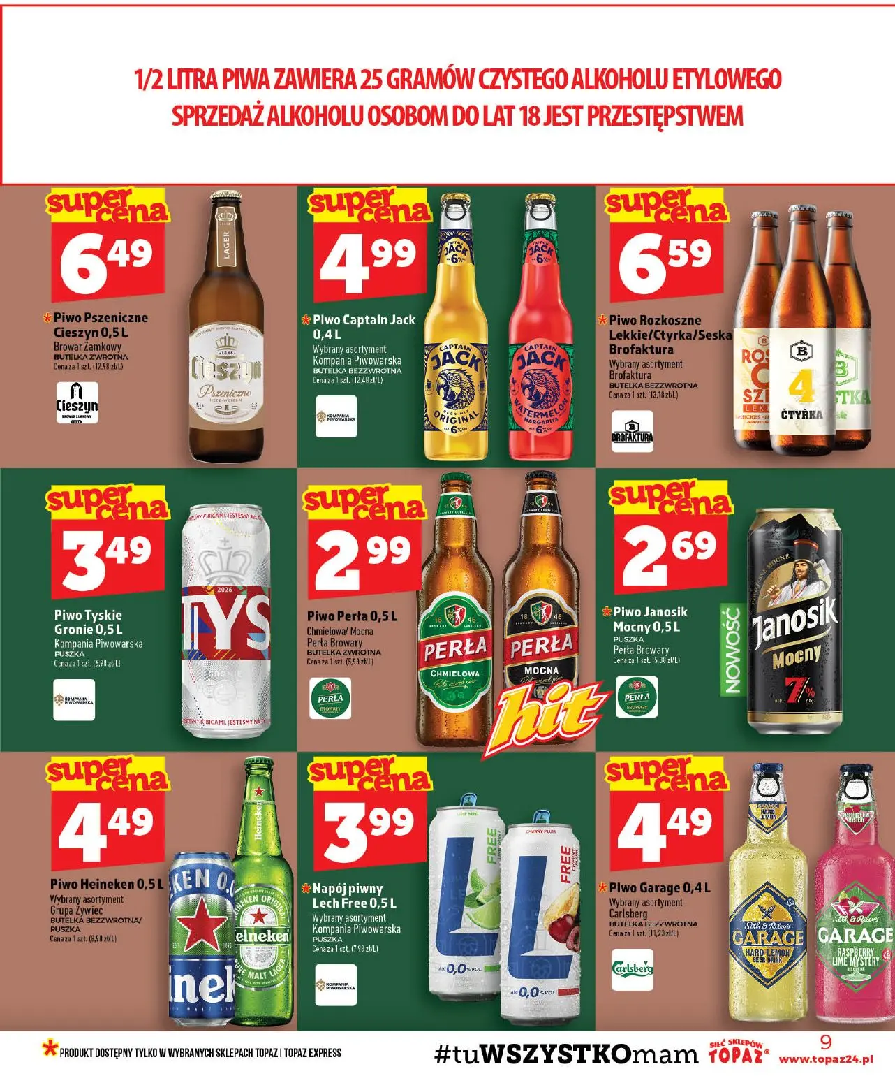 gazetka promocyjna Topaz  - Strona 9