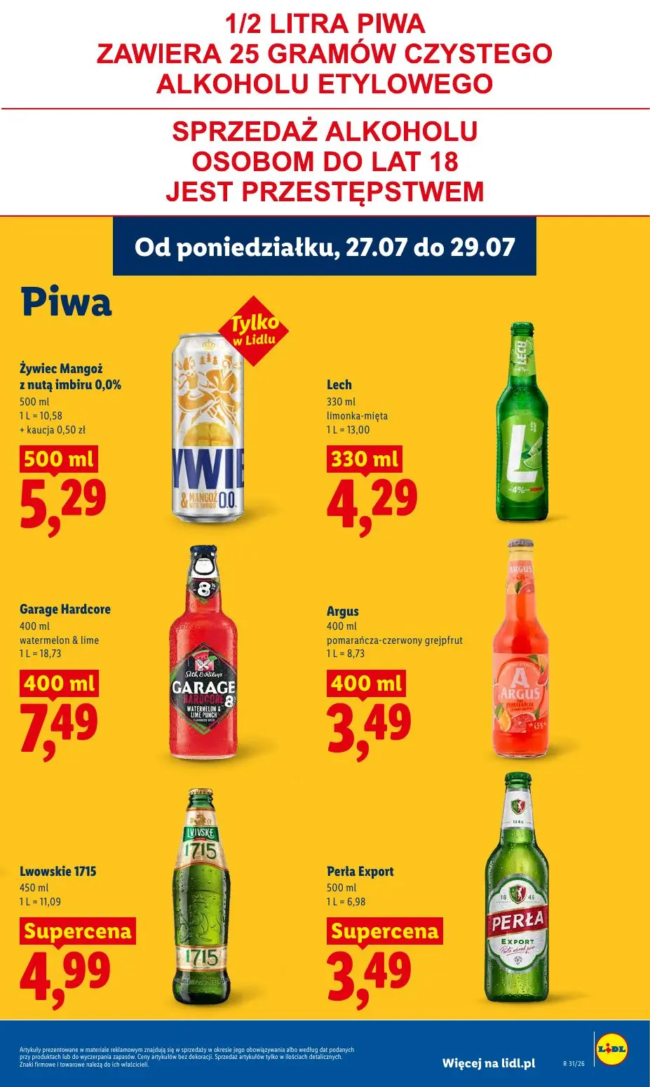 gazetka promocyjna LIDL Od poniedziałku - Strona 73