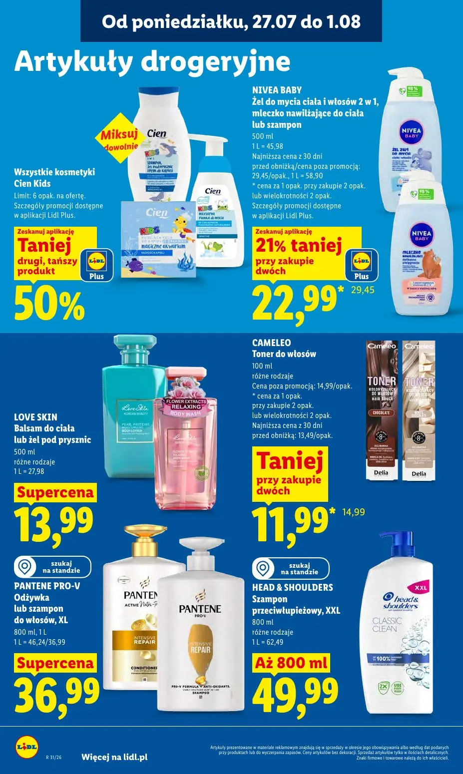 gazetka promocyjna LIDL Od poniedziałku - Strona 84