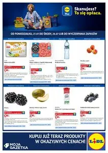 Gazetka promocyjna LIDL, ważna od 2026-07-27 do 2026-07-29.