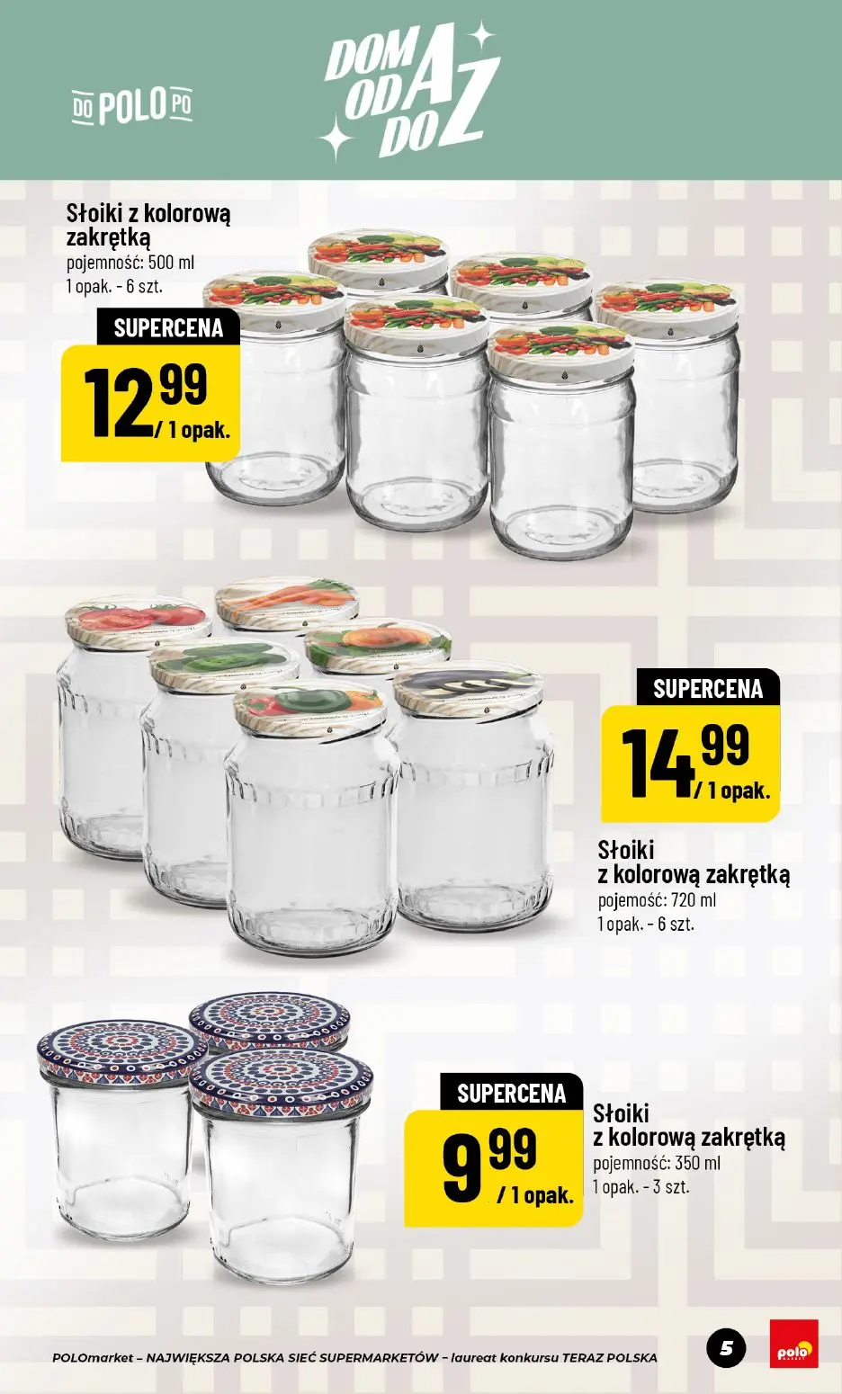 gazetka promocyjna POLOmarket Dom od A do Z - Strona 5