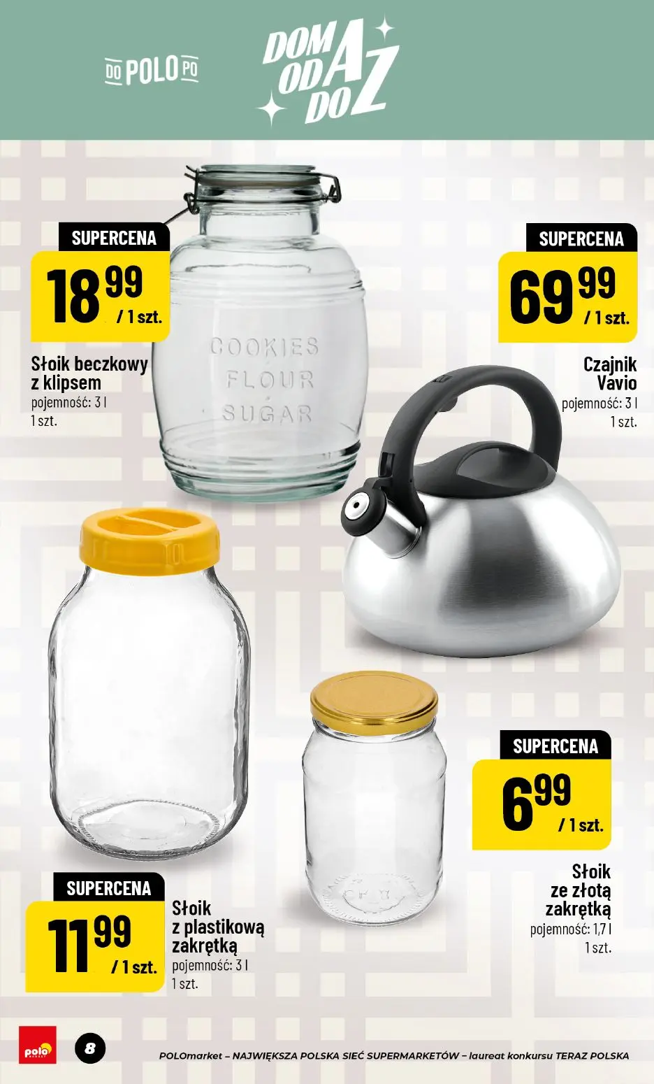 gazetka promocyjna POLOmarket Dom od A do Z - Strona 8