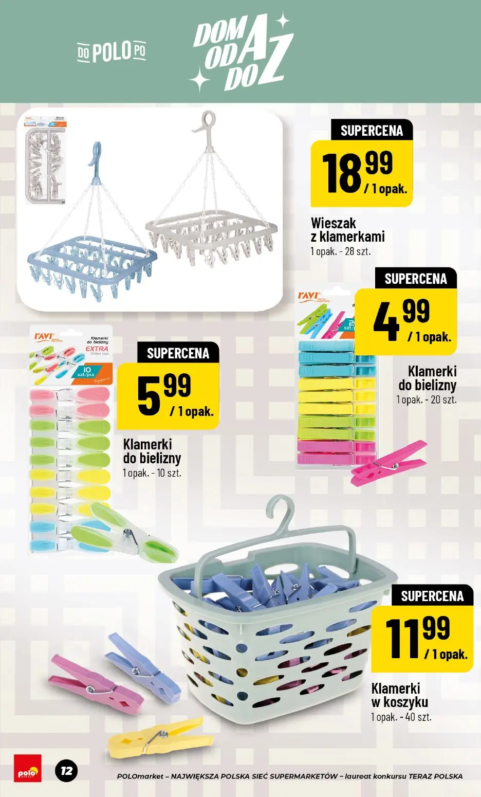 gazetka promocyjna POLOmarket Dom od A do Z - Strona 12