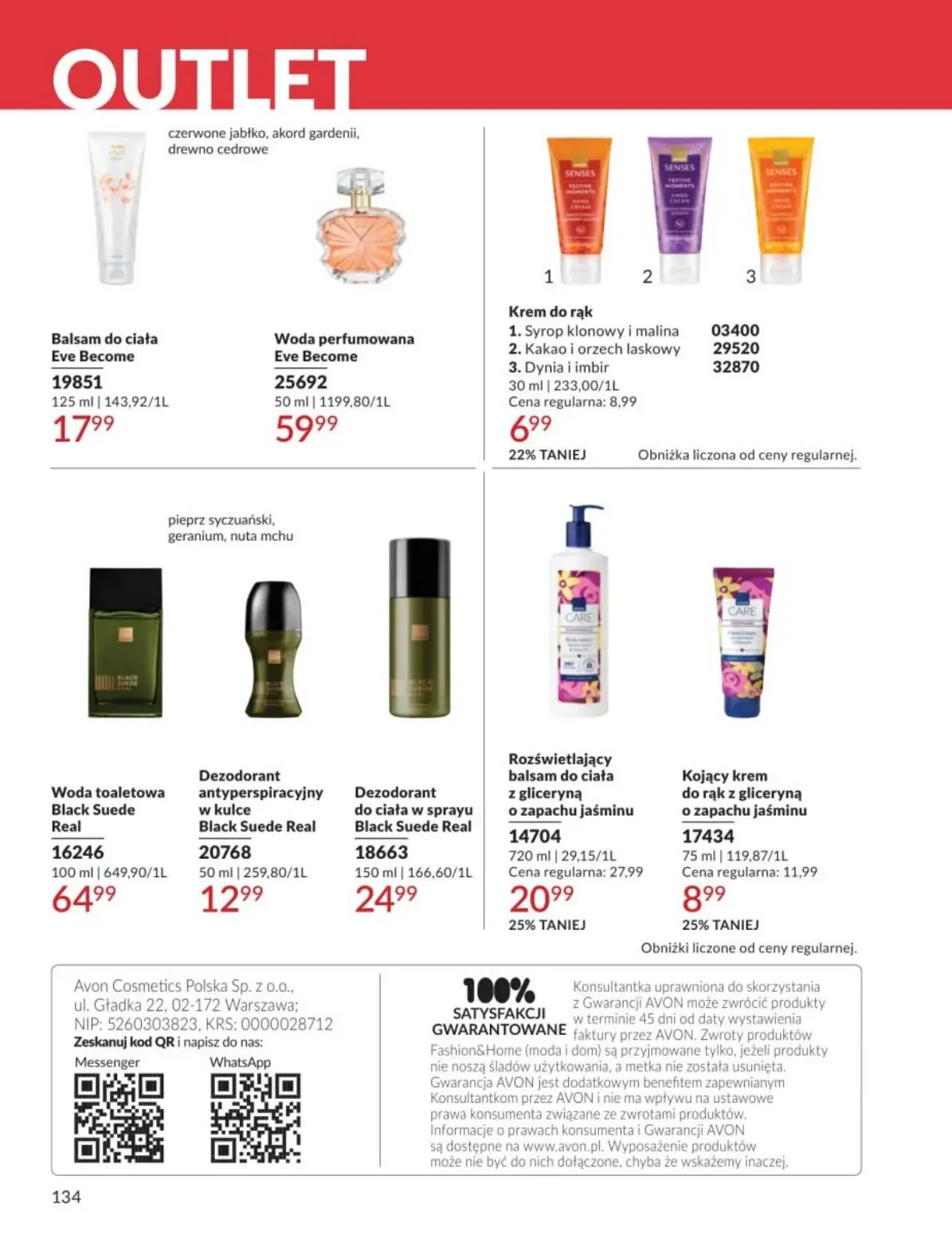 gazetka promocyjna AVON  - Strona 134