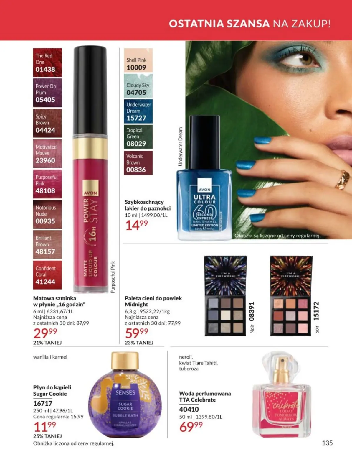 gazetka promocyjna AVON  - Strona 135