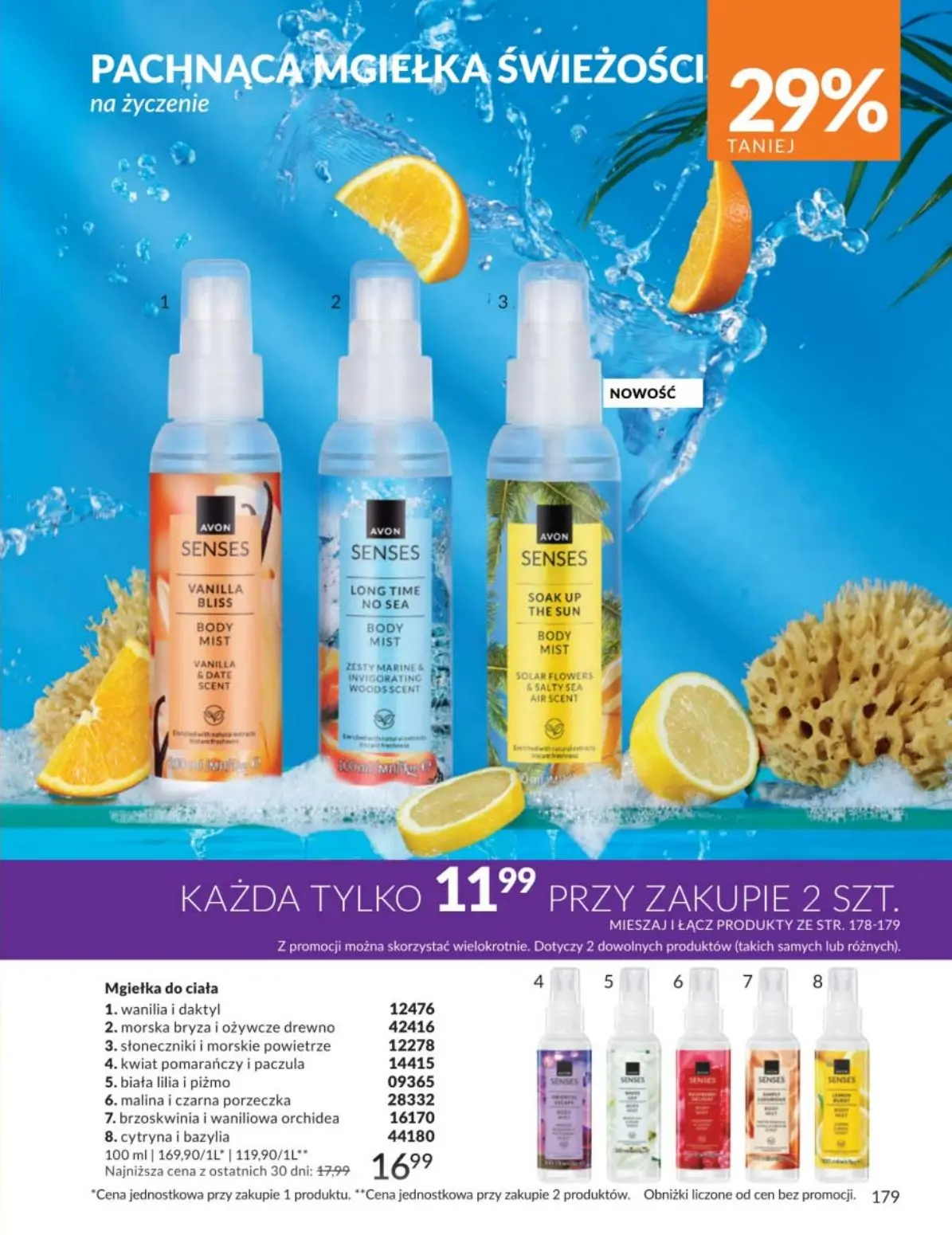 gazetka promocyjna AVON  - Strona 179