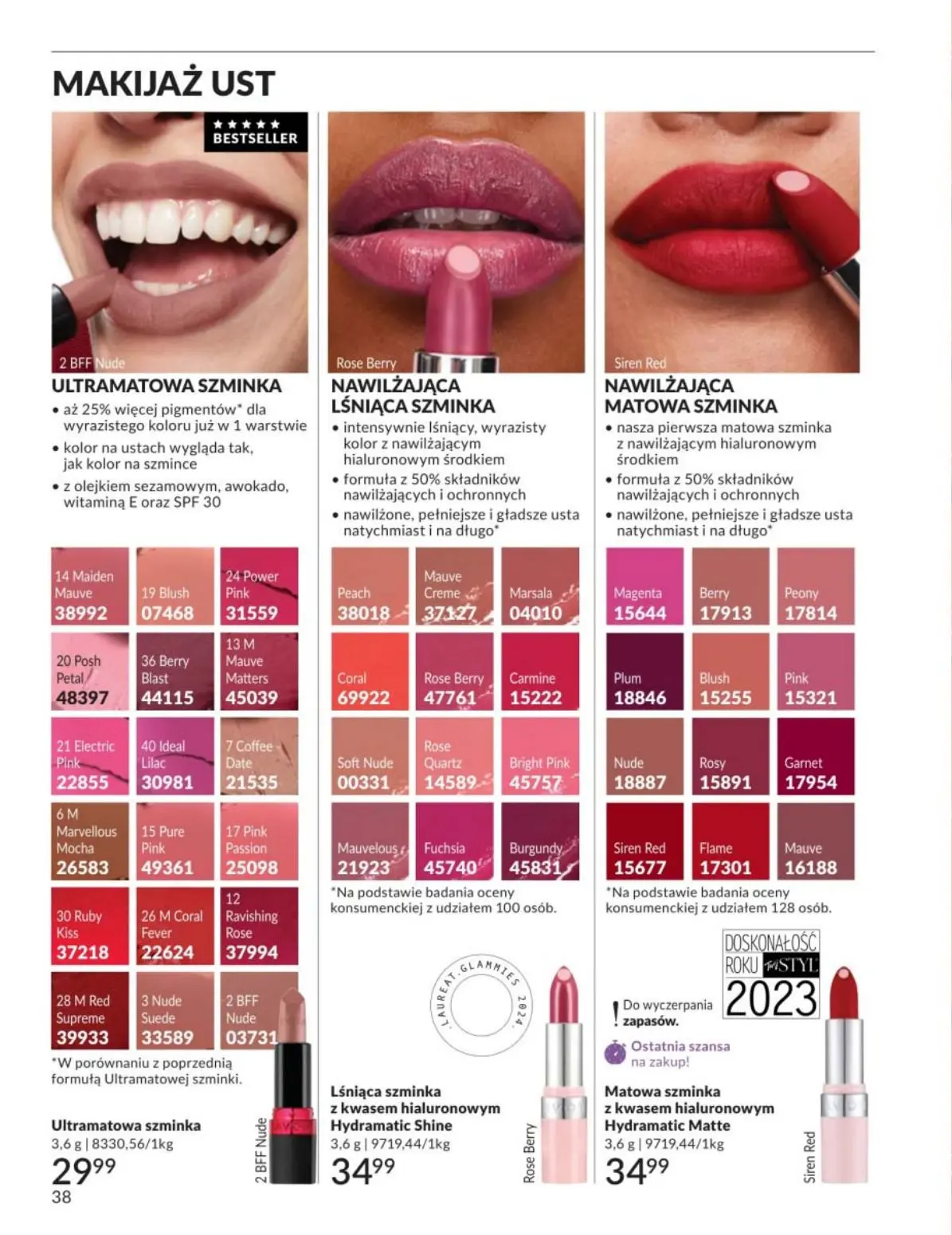gazetka promocyjna AVON  - Strona 38