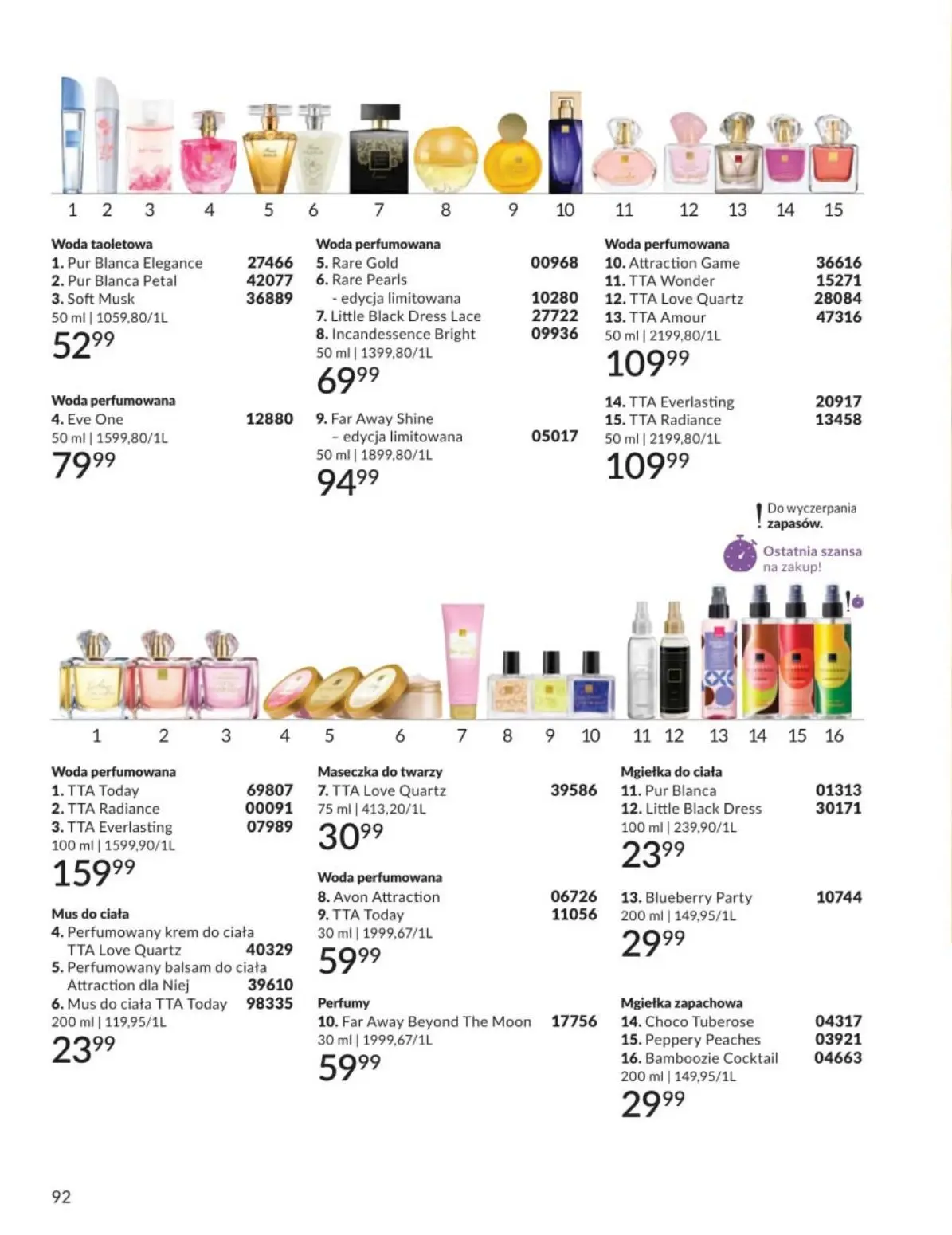 gazetka promocyjna AVON  - Strona 92
