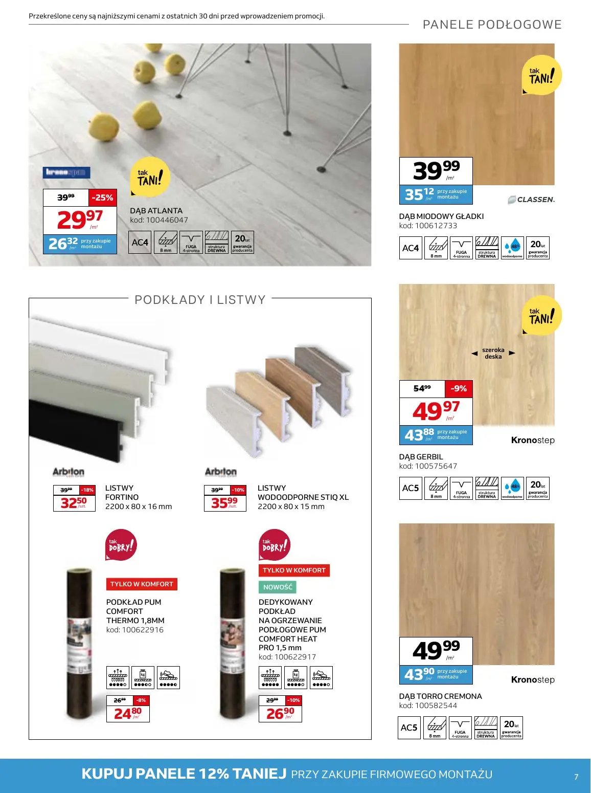 gazetka promocyjna KOMFORT Urządzaj tak jak lubisz - Strona 7