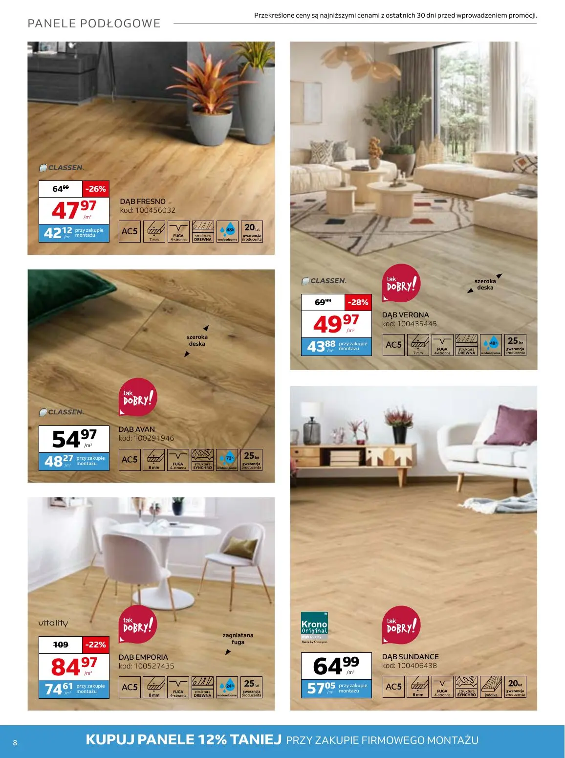 gazetka promocyjna KOMFORT Urządzaj tak jak lubisz - Strona 8