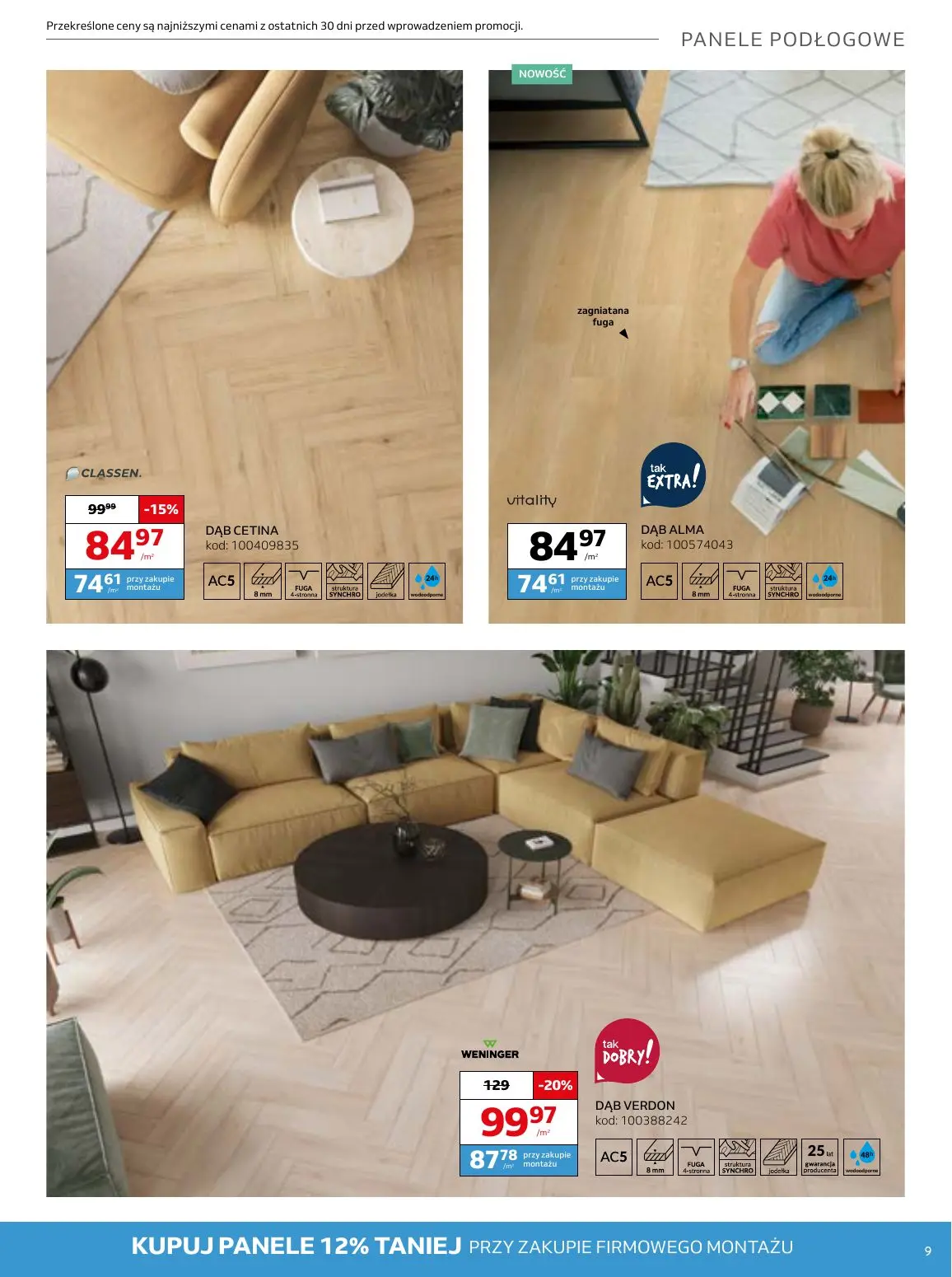 gazetka promocyjna KOMFORT Urządzaj tak jak lubisz - Strona 9