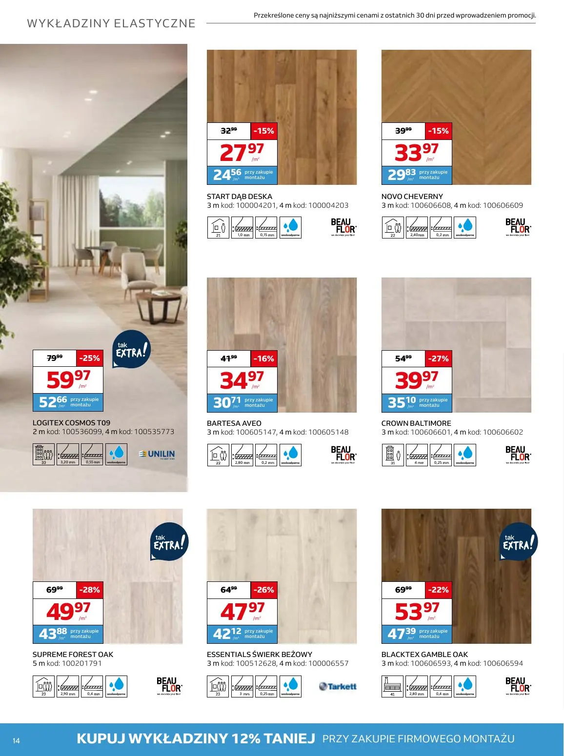 gazetka promocyjna KOMFORT Urządzaj tak jak lubisz - Strona 14