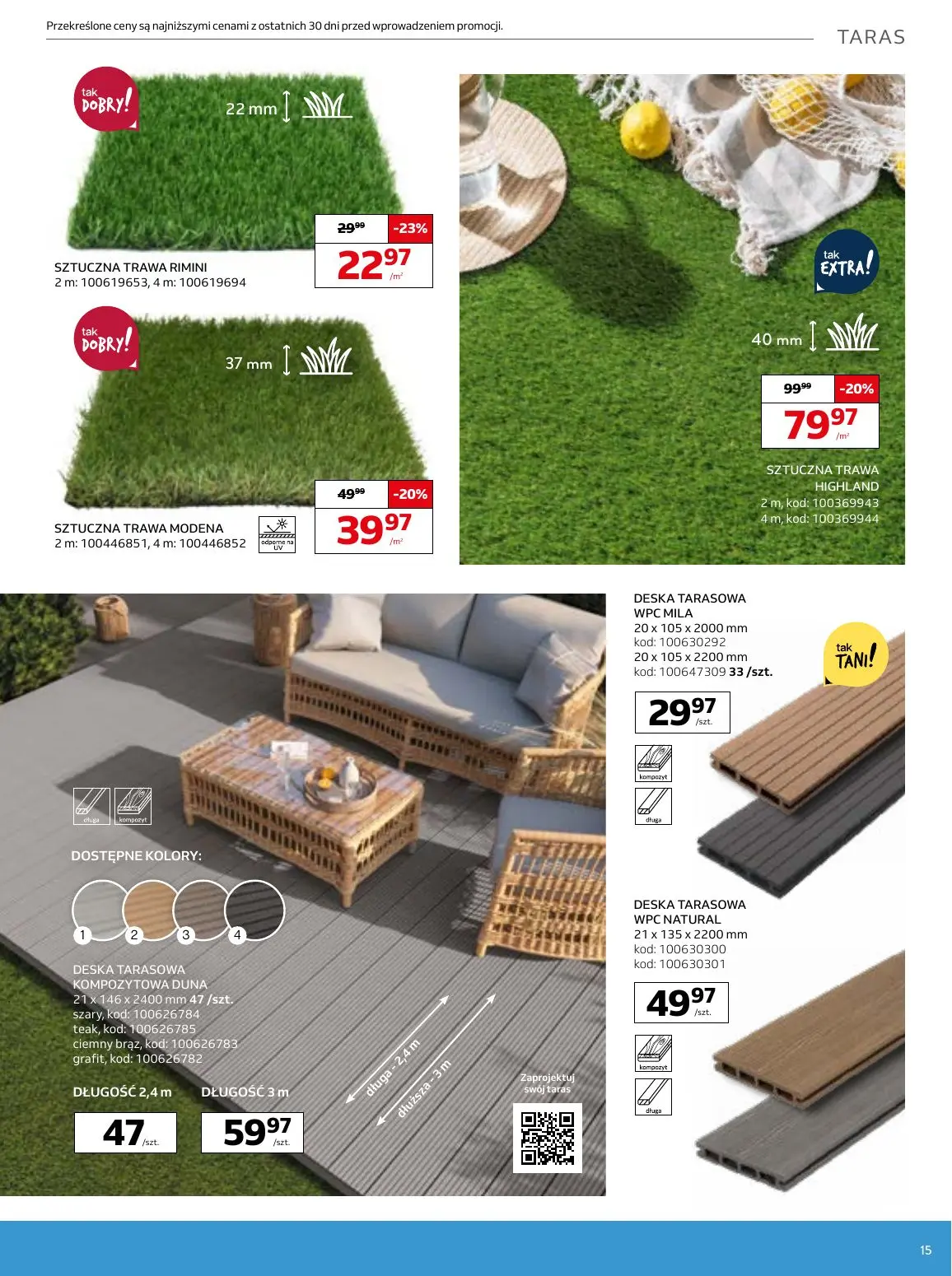 gazetka promocyjna KOMFORT Urządzaj tak jak lubisz - Strona 15