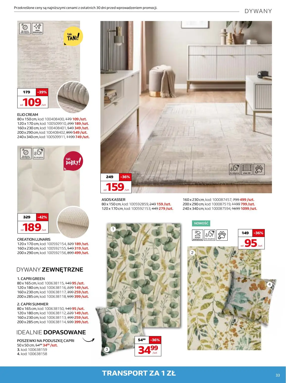 gazetka promocyjna KOMFORT Urządzaj tak jak lubisz - Strona 33