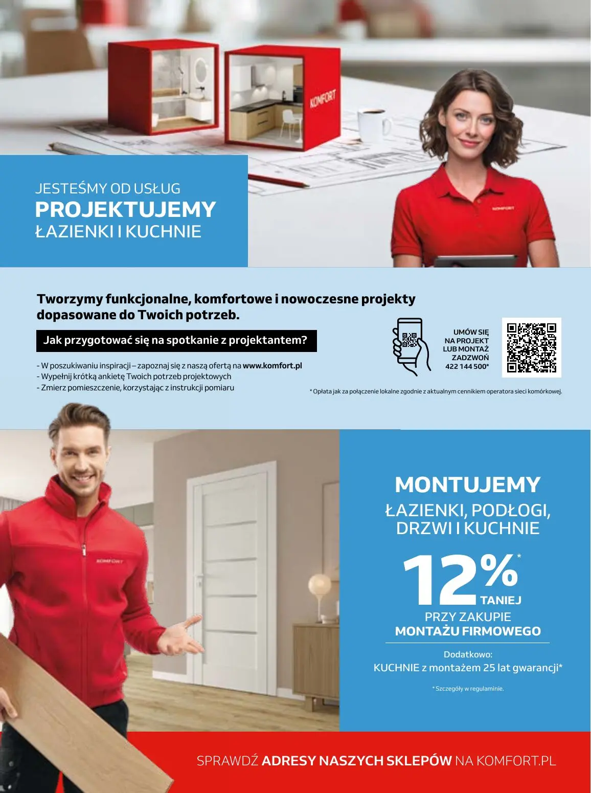 gazetka promocyjna KOMFORT Urządzaj tak jak lubisz - Strona 40