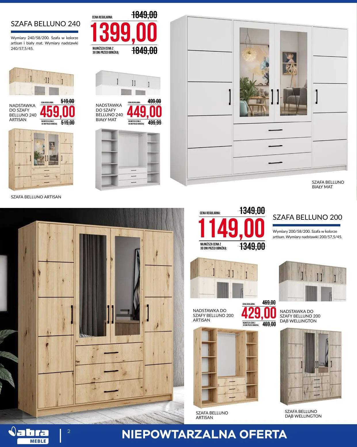 gazetka promocyjna abra meble  - Strona 2