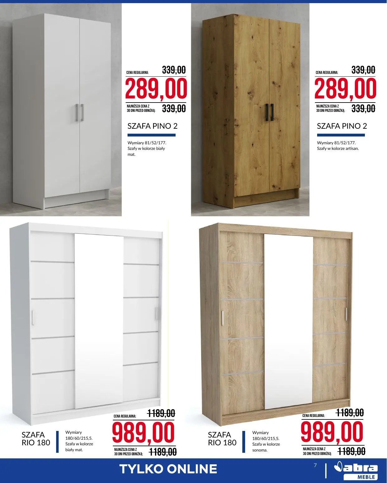 gazetka promocyjna abra meble  - Strona 7