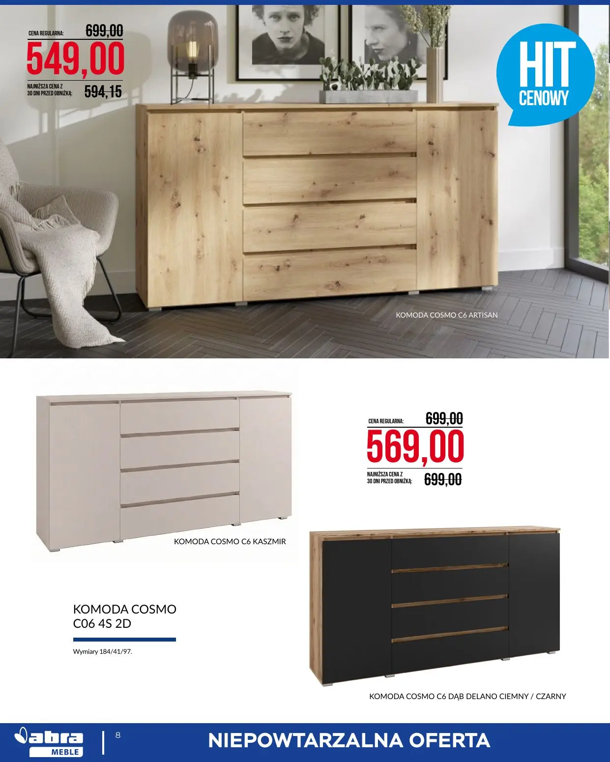 gazetka promocyjna abra meble  - Strona 8