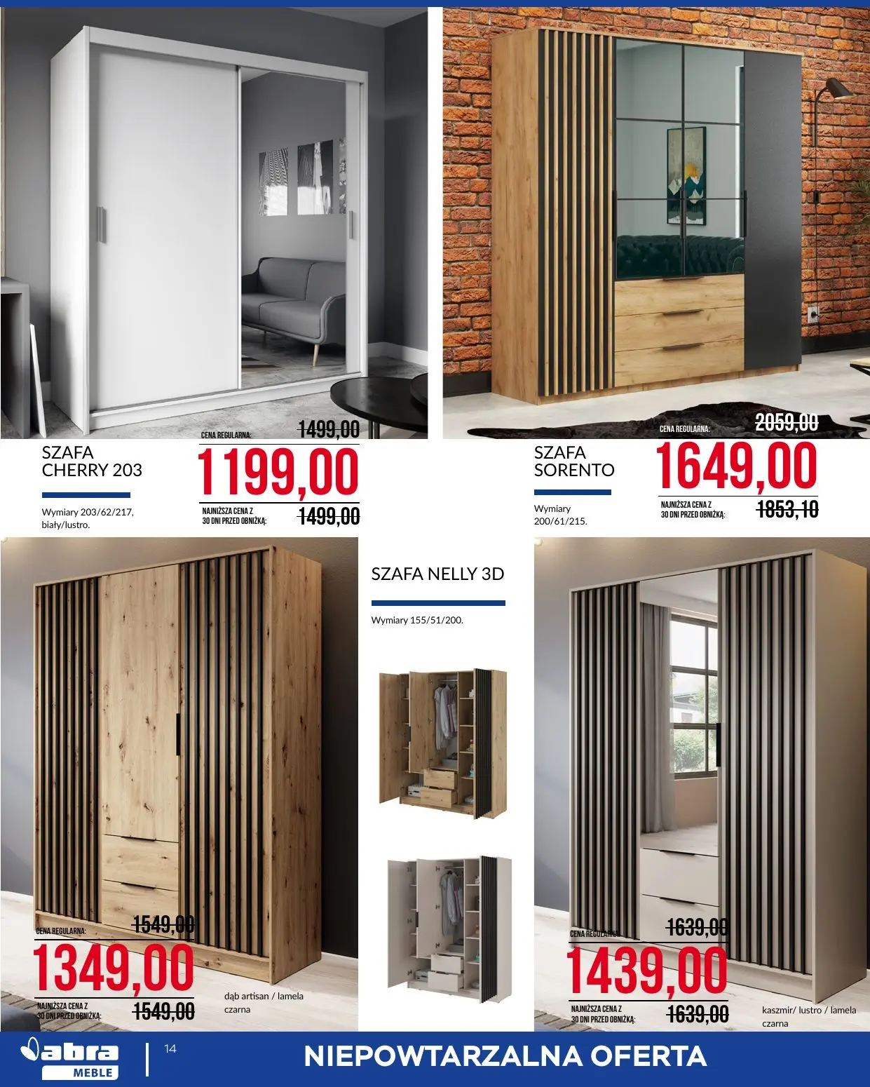 gazetka promocyjna abra meble  - Strona 14