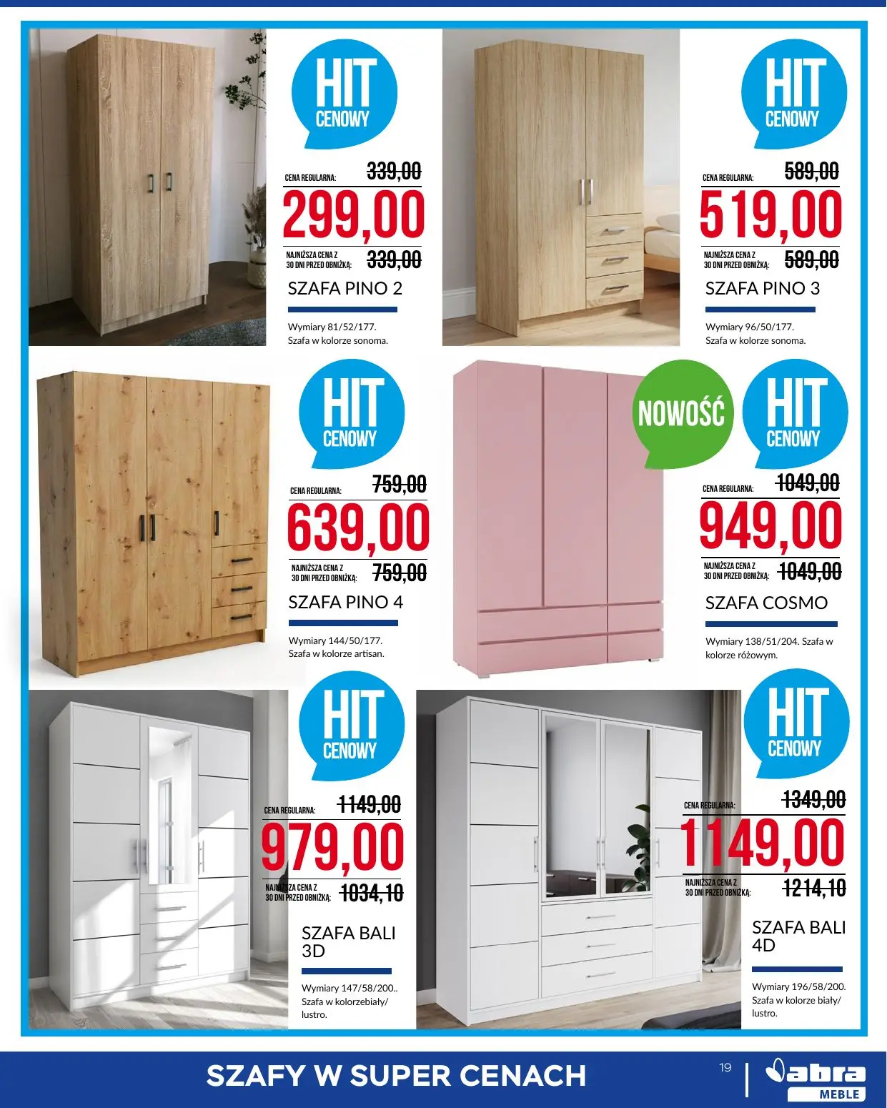 gazetka promocyjna abra meble  - Strona 19