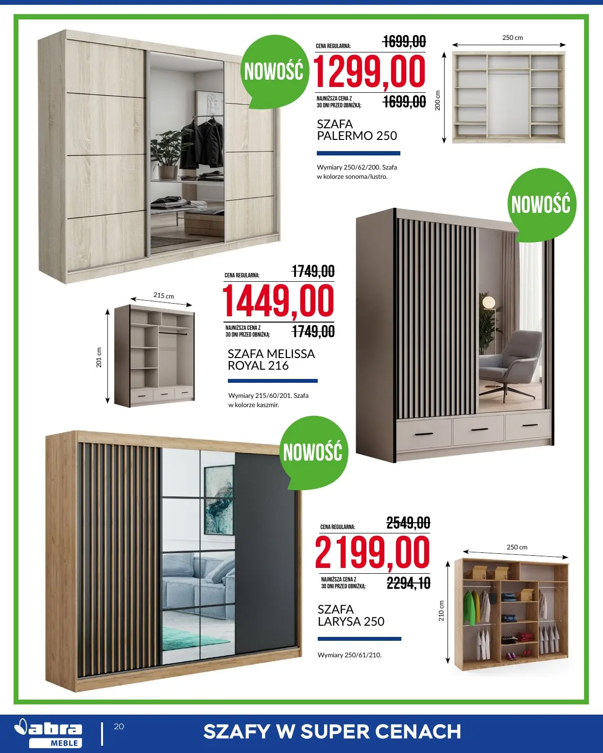 gazetka promocyjna abra meble  - Strona 20