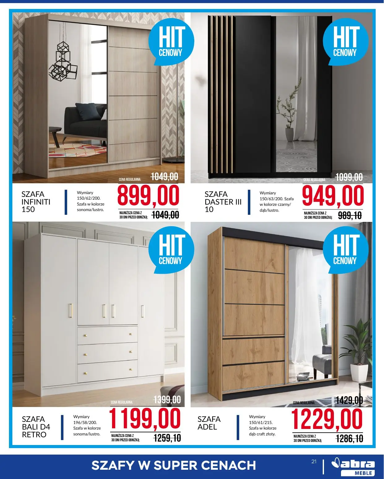 gazetka promocyjna abra meble  - Strona 21