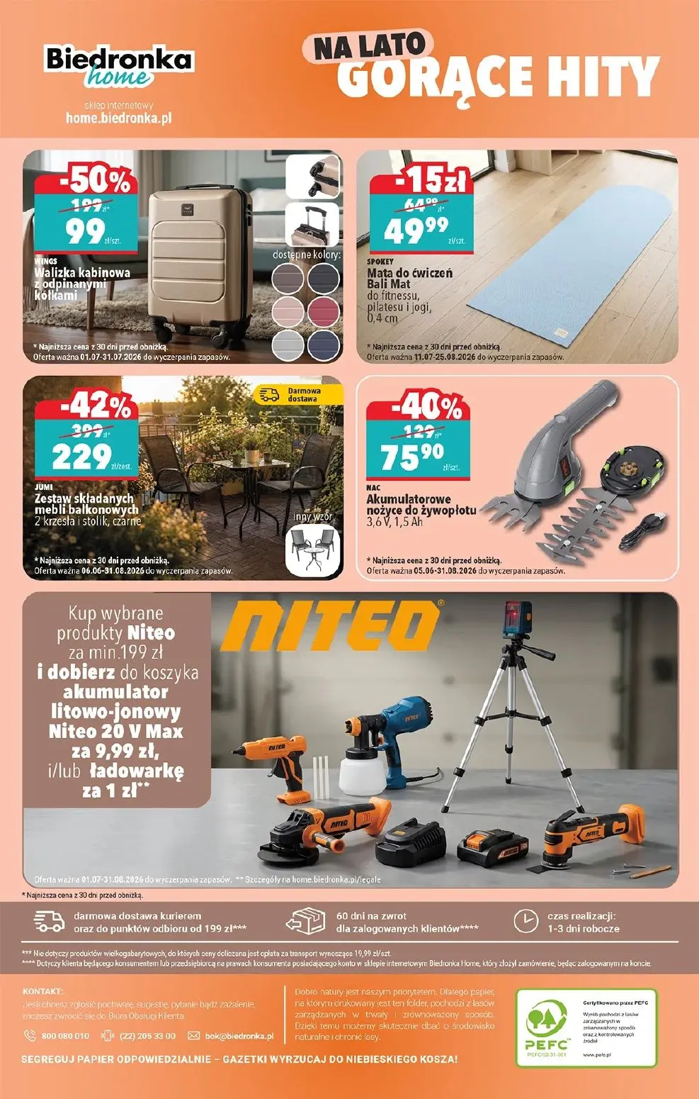 gazetka promocyjna Biedronka Hity i inspiracje - Strona 48