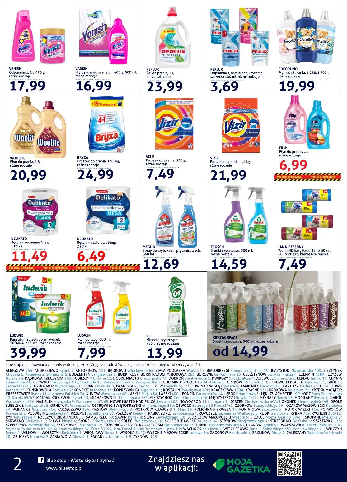gazetka promocyjna Blue stop  - Strona 2