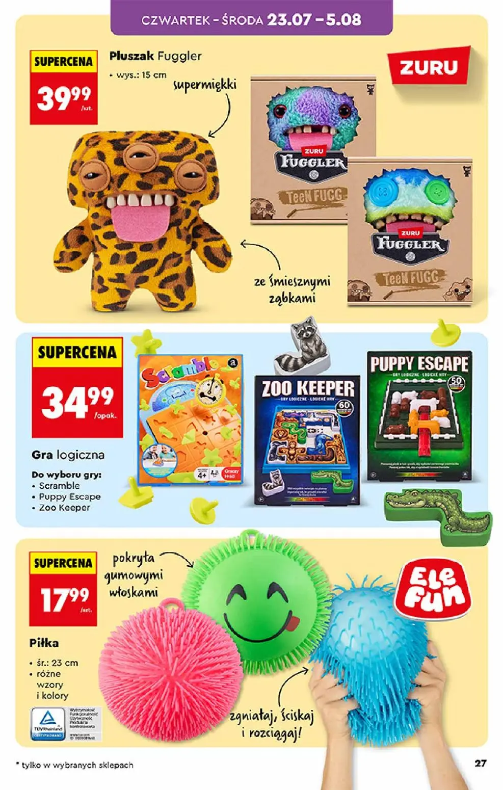 gazetka promocyjna Biedronka Hity i inspiracje - Strona 27