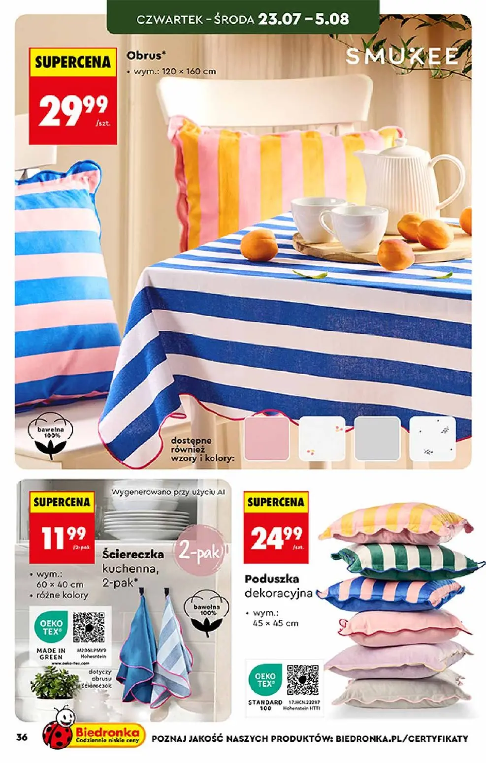 gazetka promocyjna Biedronka Hity i inspiracje - Strona 36