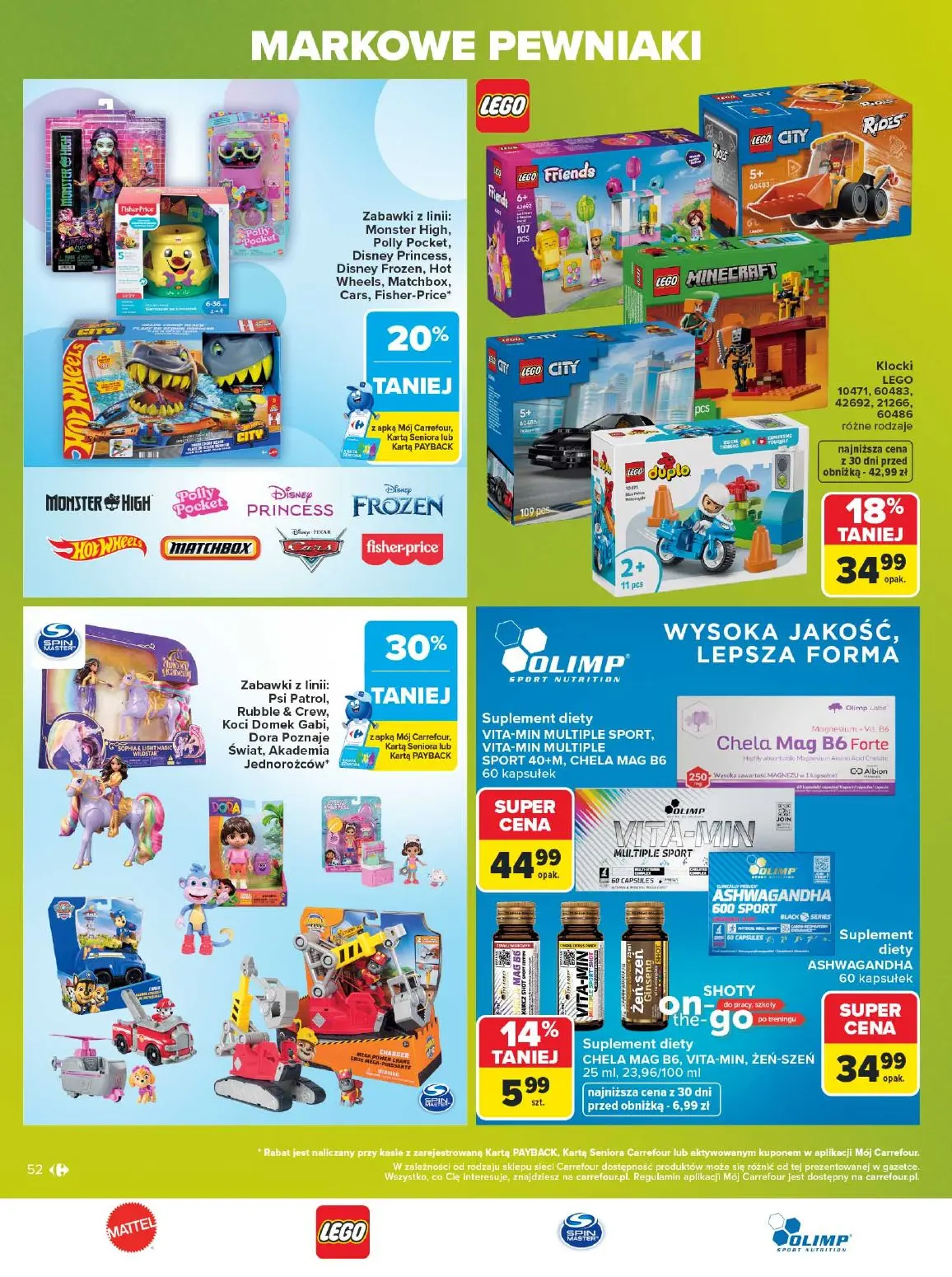 gazetka promocyjna Carrefour Market Mocne okazje - Strona 52