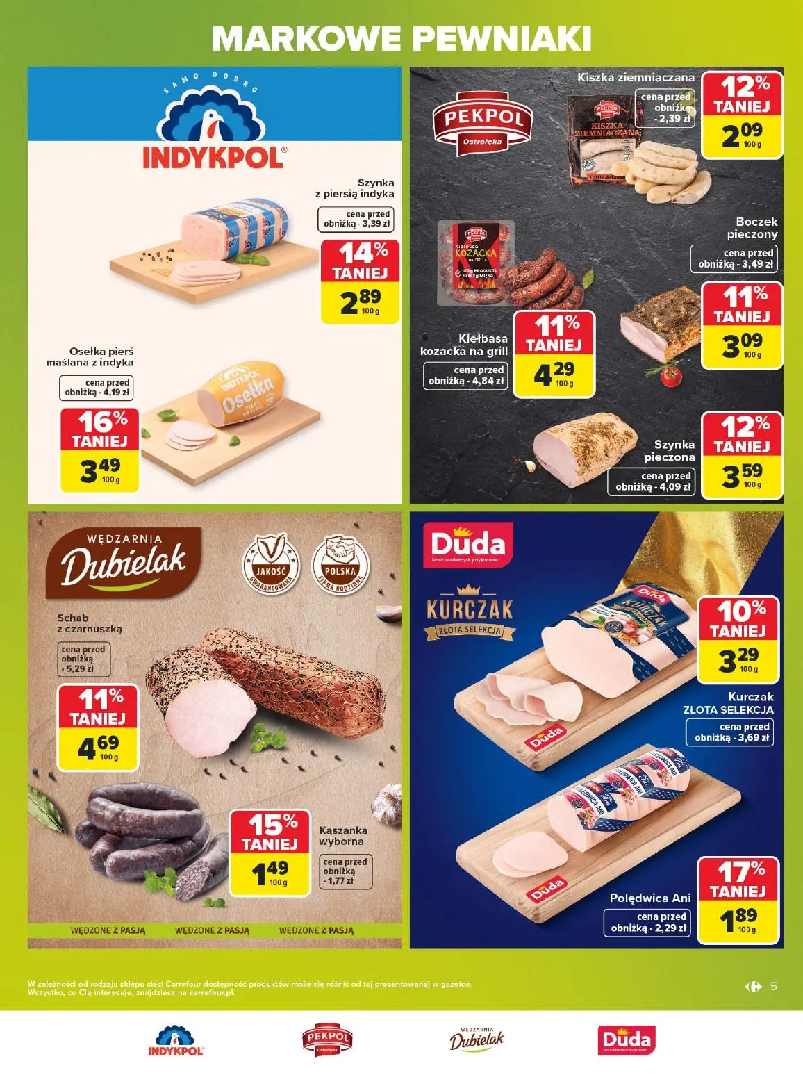 gazetka promocyjna Carrefour Markowe pewniaki - Strona 5