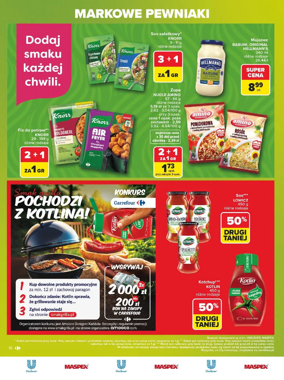 gazetka promocyjna Carrefour Markowe pewniaki - Strona 16