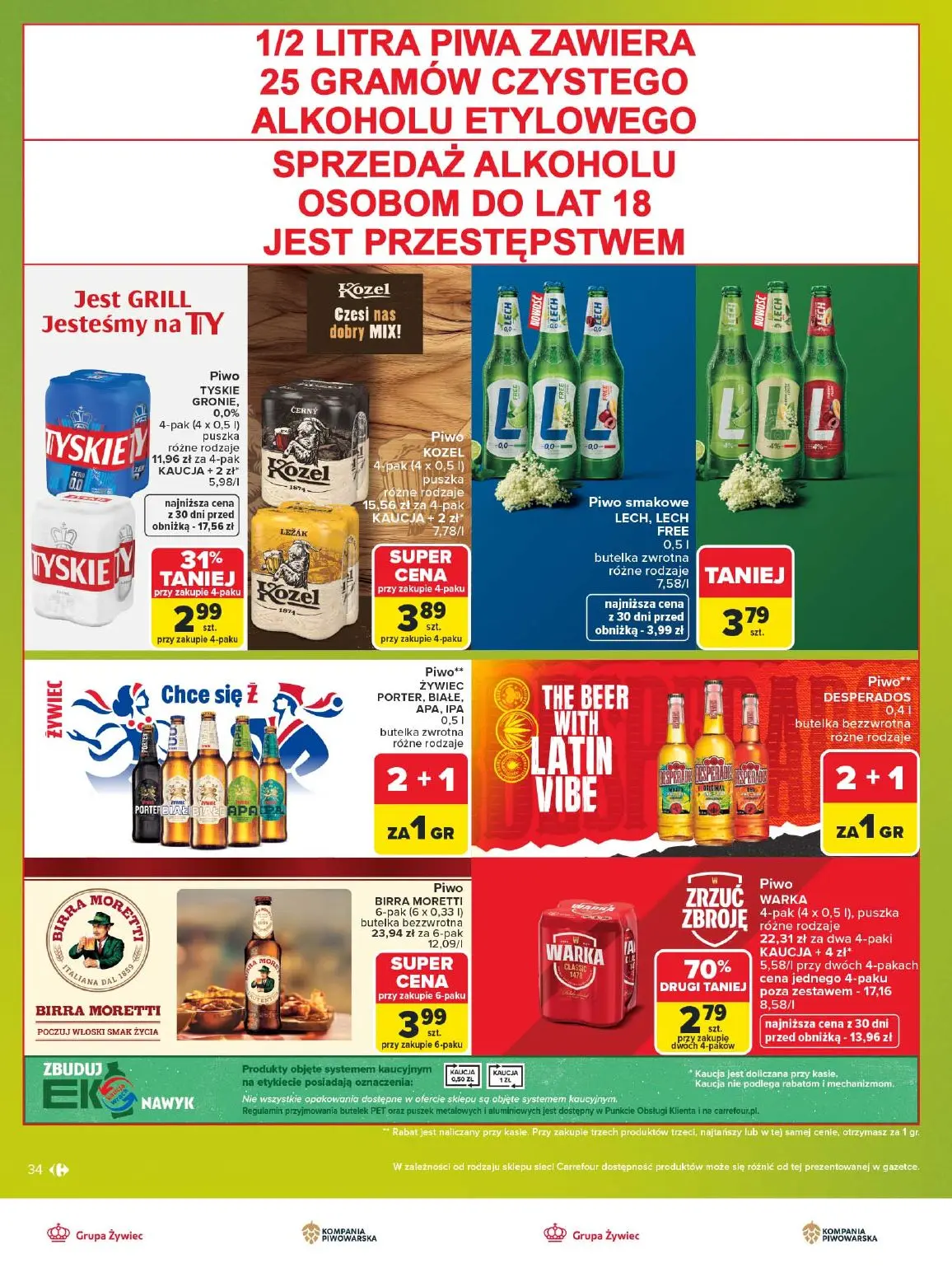 gazetka promocyjna Carrefour Markowe pewniaki - Strona 34