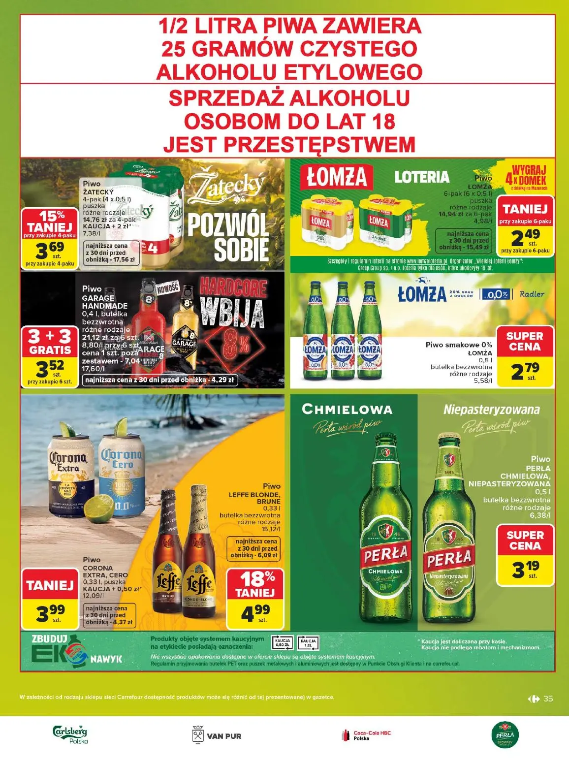 gazetka promocyjna Carrefour Markowe pewniaki - Strona 35
