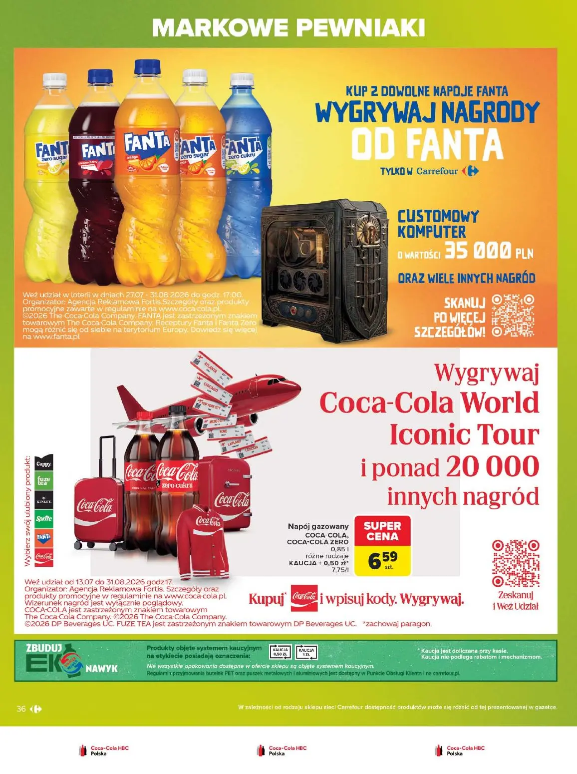 gazetka promocyjna Carrefour Markowe pewniaki - Strona 36