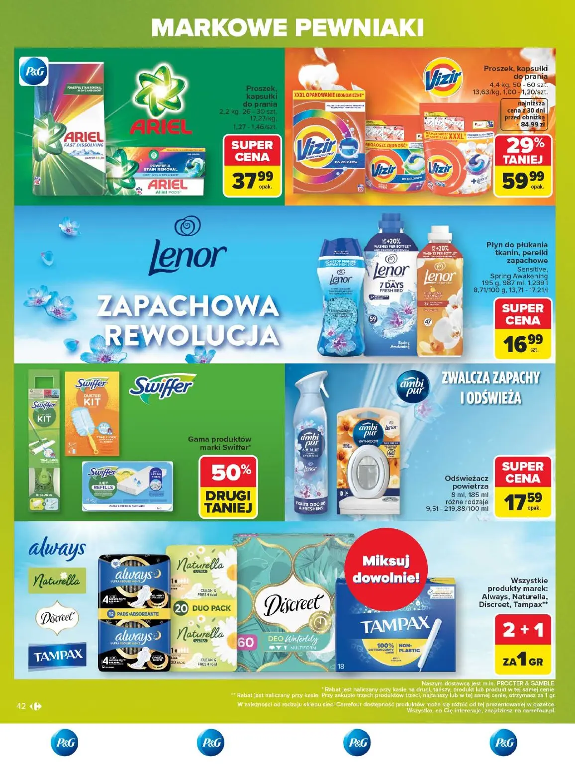 gazetka promocyjna Carrefour Markowe pewniaki - Strona 42
