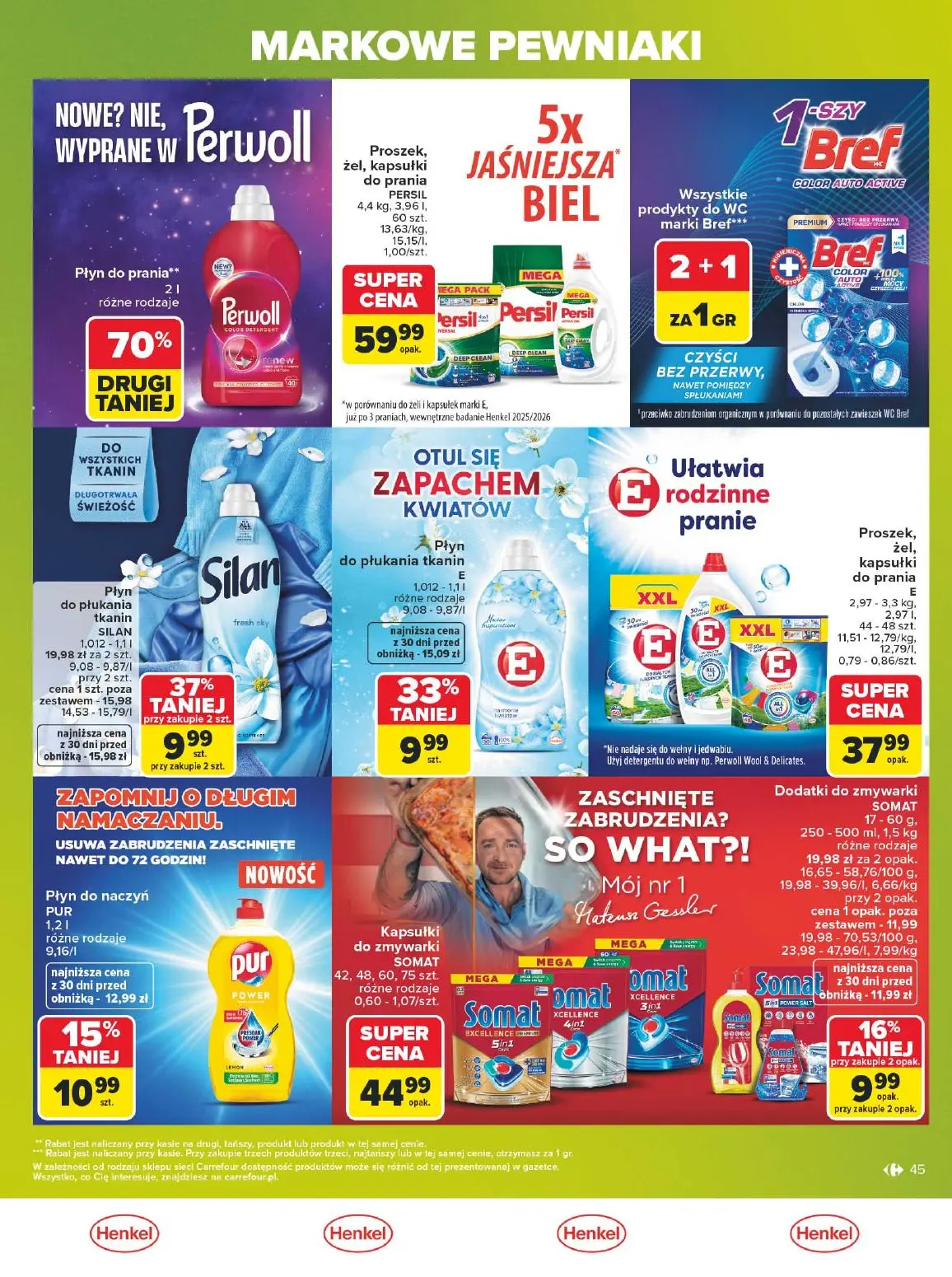 gazetka promocyjna Carrefour Markowe pewniaki - Strona 45