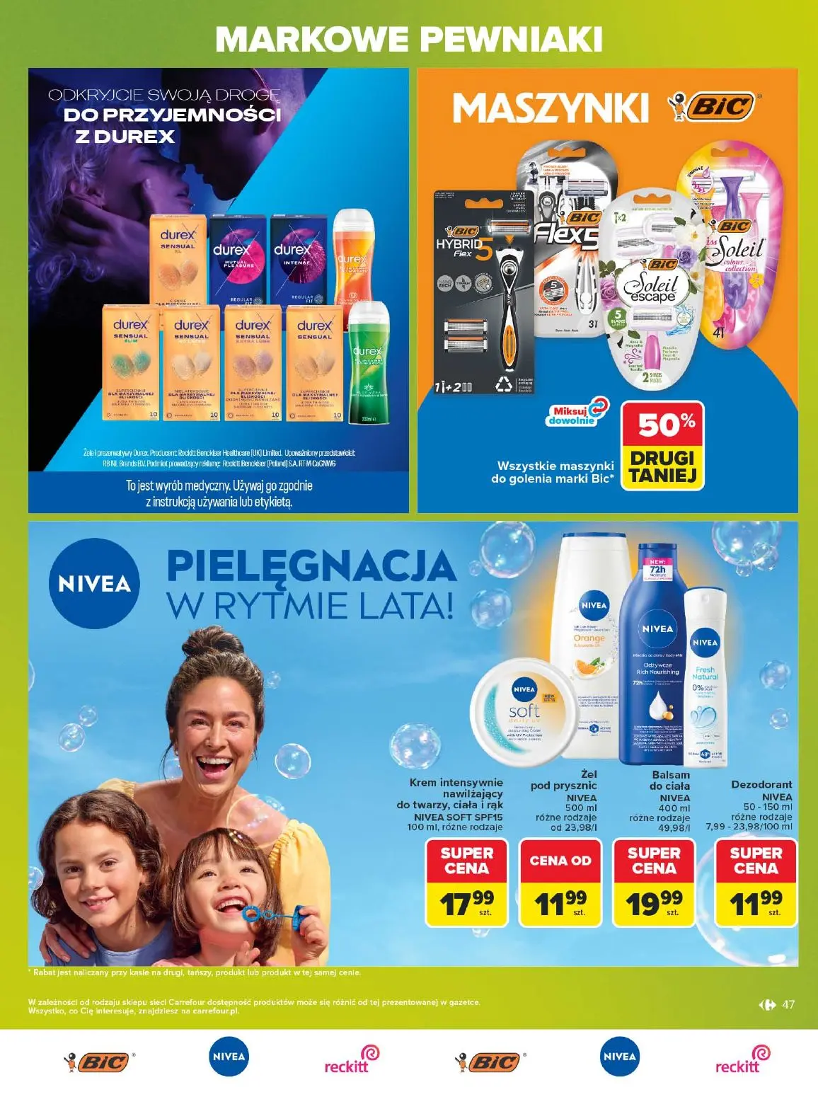 gazetka promocyjna Carrefour Markowe pewniaki - Strona 47