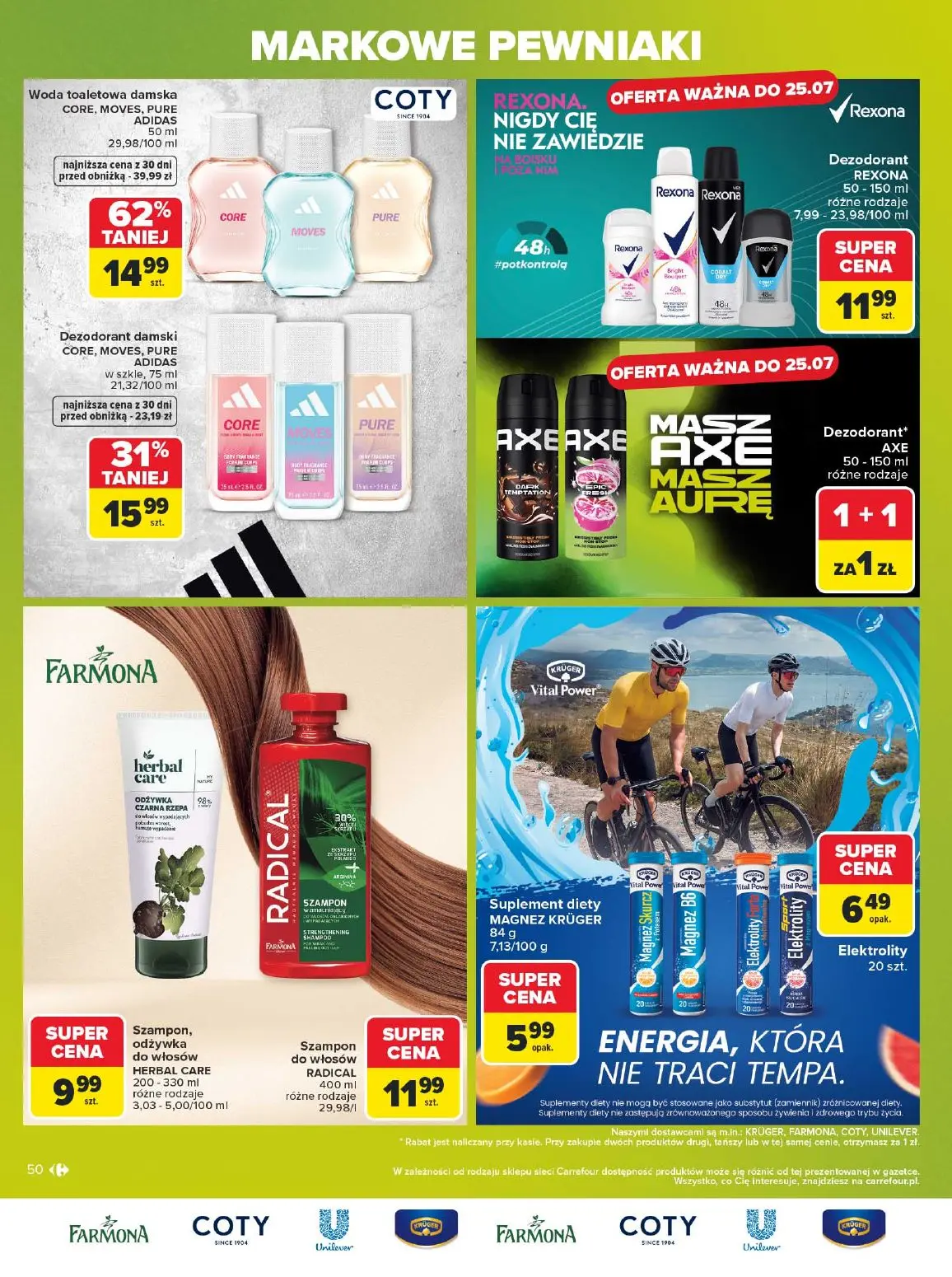 gazetka promocyjna Carrefour Markowe pewniaki - Strona 50