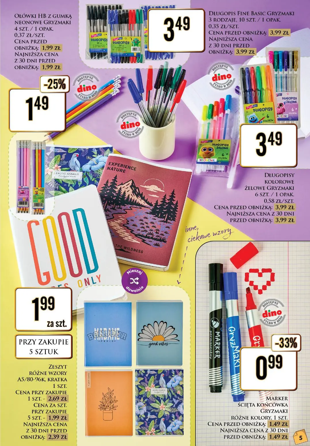 gazetka promocyjna dino Witaj szkoło - Strona 5
