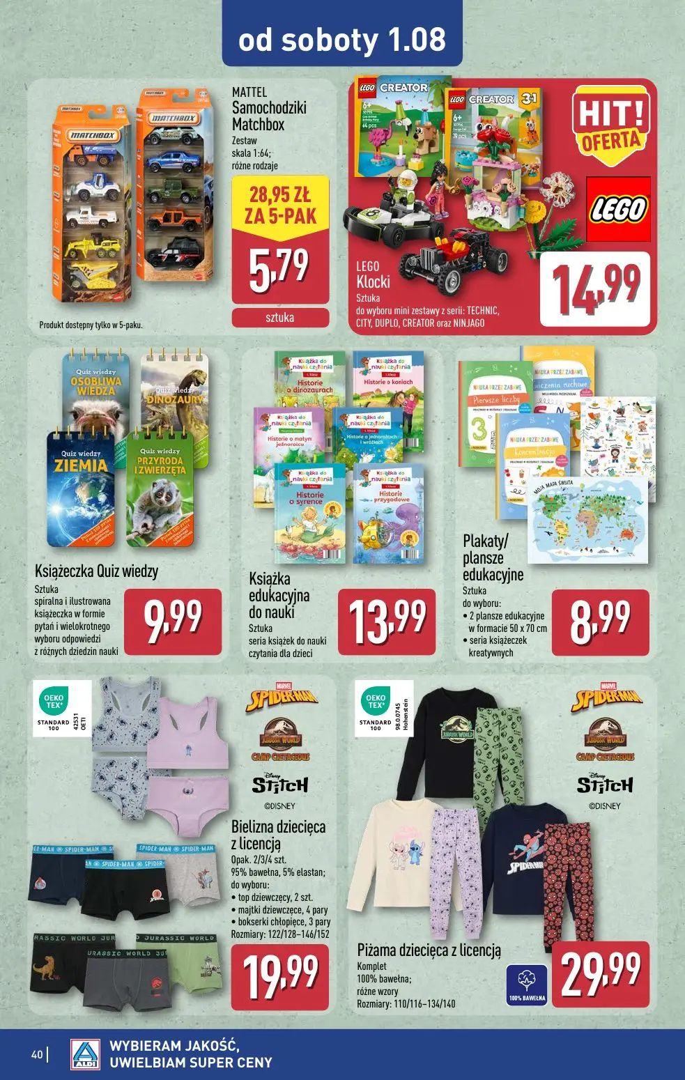 gazetka promocyjna ALDI Wybieram ALDI - Strona 40