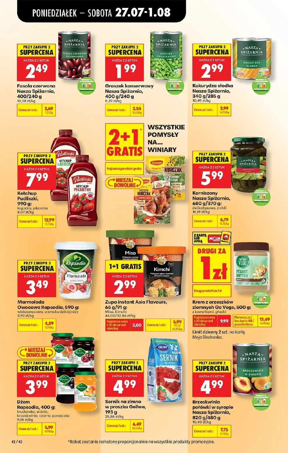 gazetka promocyjna Biedronka Lada tradycyjna. Od poniedziałku - Strona 60