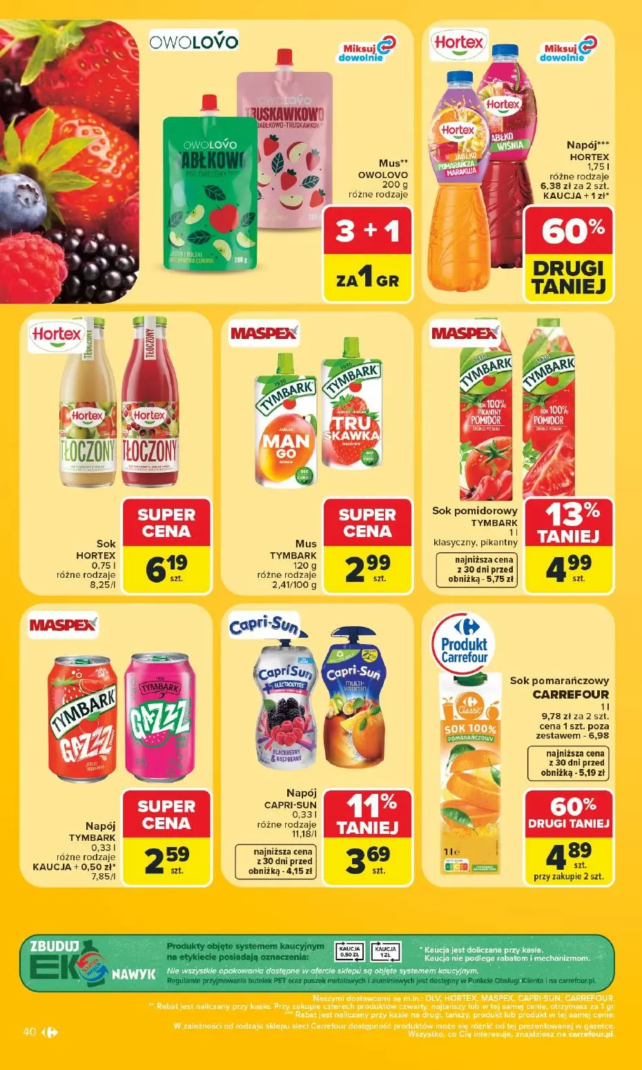gazetka promocyjna Carrefour Market W sumie najlepszy - Strona 42