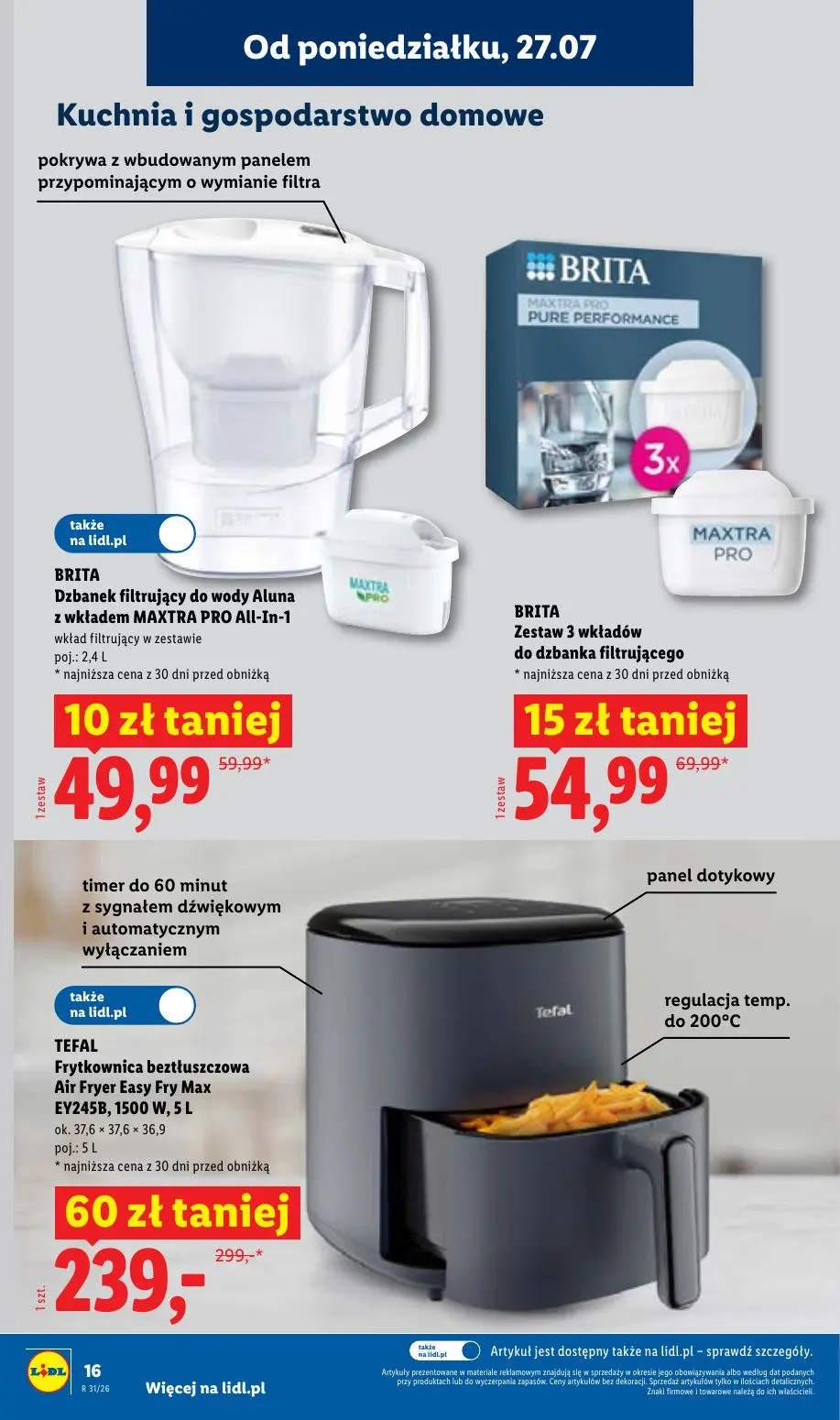 gazetka promocyjna LIDL Od poniedziałku - Strona 16