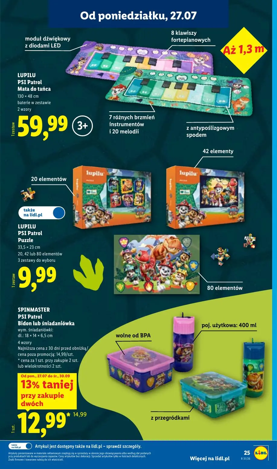 gazetka promocyjna LIDL Od poniedziałku - Strona 27